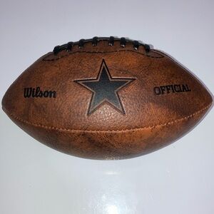 Dallas Cowboys Wilson NFL Football NFC East miniature National Football League